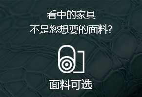看中的家具，不是您想要的面料?